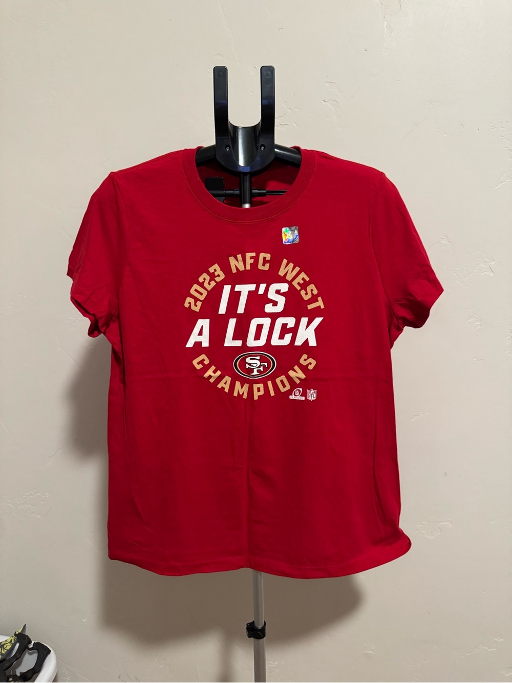 Nike 49ers' NFC West Champions woman T‑Shirt